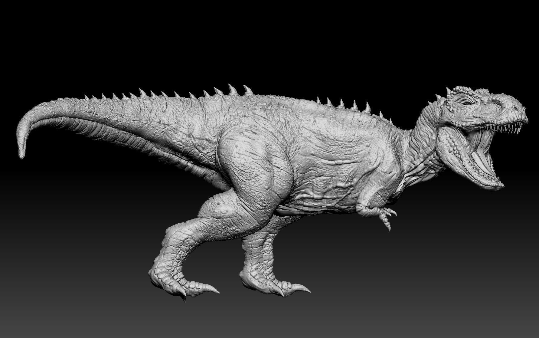 Tyrannosaurus Rex High Quality 3D model 3D model_2