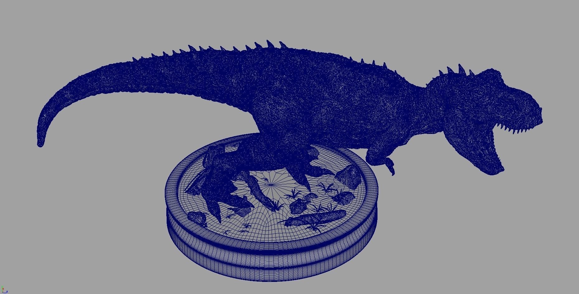 Tyrannosaurus Rex High Quality 3D model 3D model_7