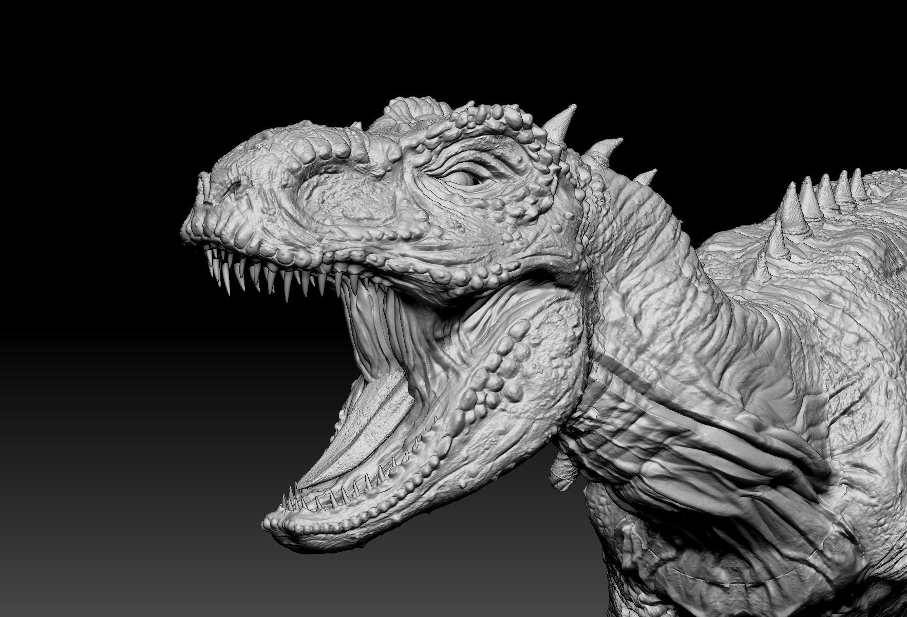 Tyrannosaurus Rex High Quality 3D model 3D model_6