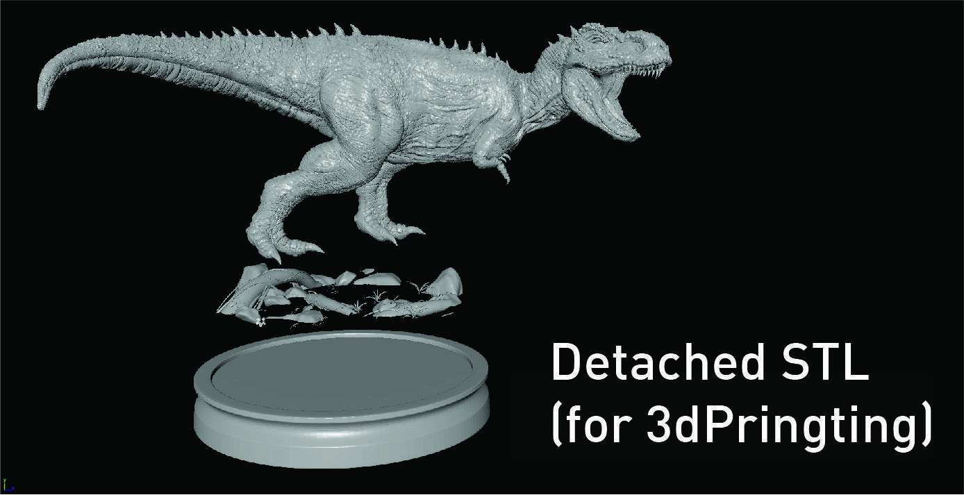 Tyrannosaurus Rex High Quality 3D model 3D model_8