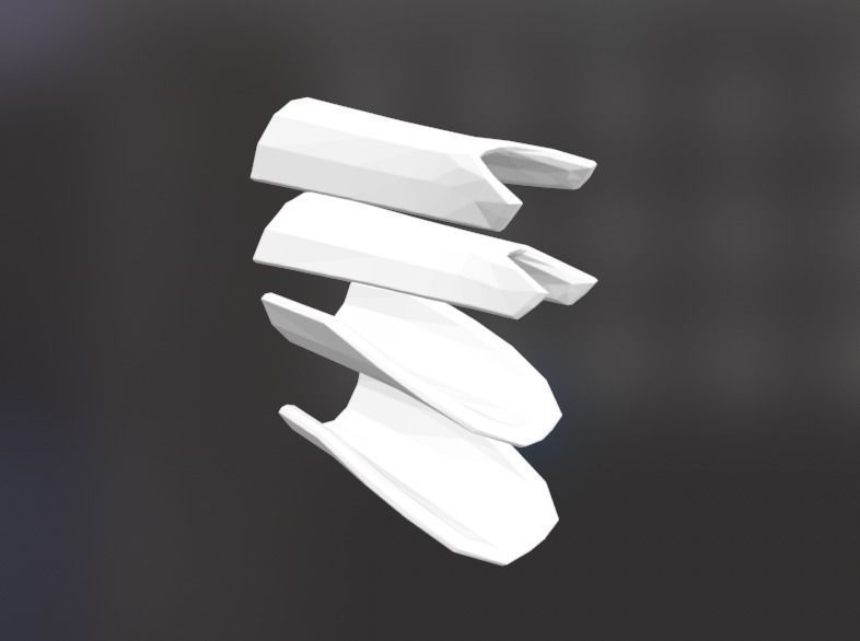 Star Wars Battlefront Magma trooper backpack full set 3D print model_10