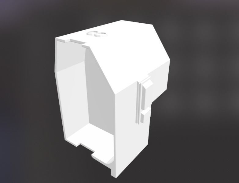 Star Wars Battlefront Magma trooper backpack full set 3D print model_17