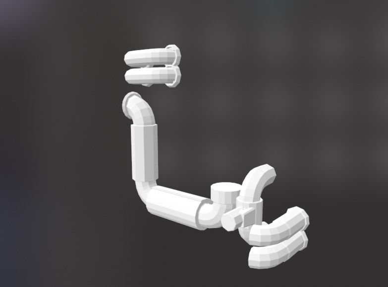 Star Wars Battlefront Magma trooper backpack full set 3D print model_13