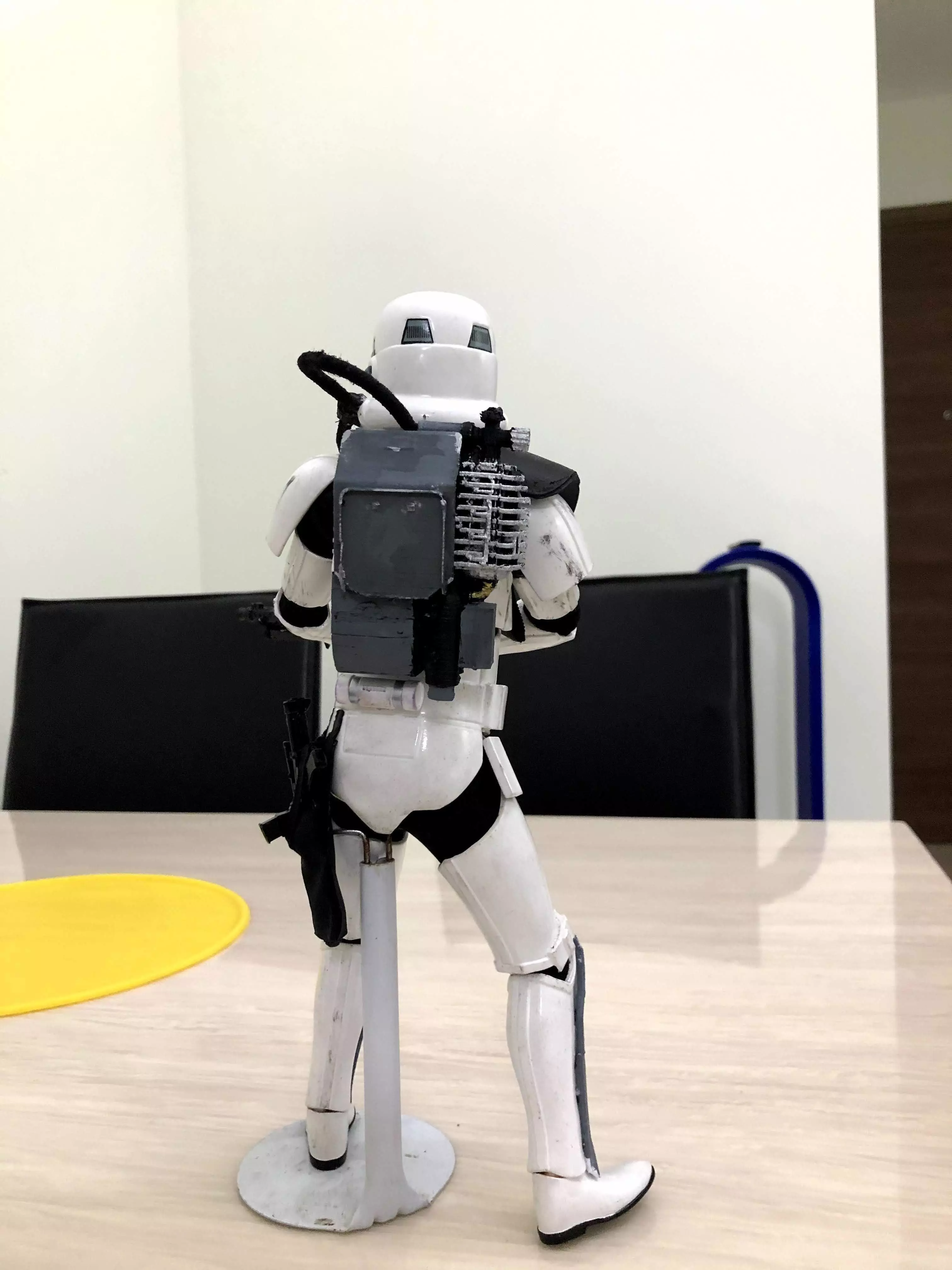 Star Wars Battlefront Magma trooper backpack full set 3D print model_0