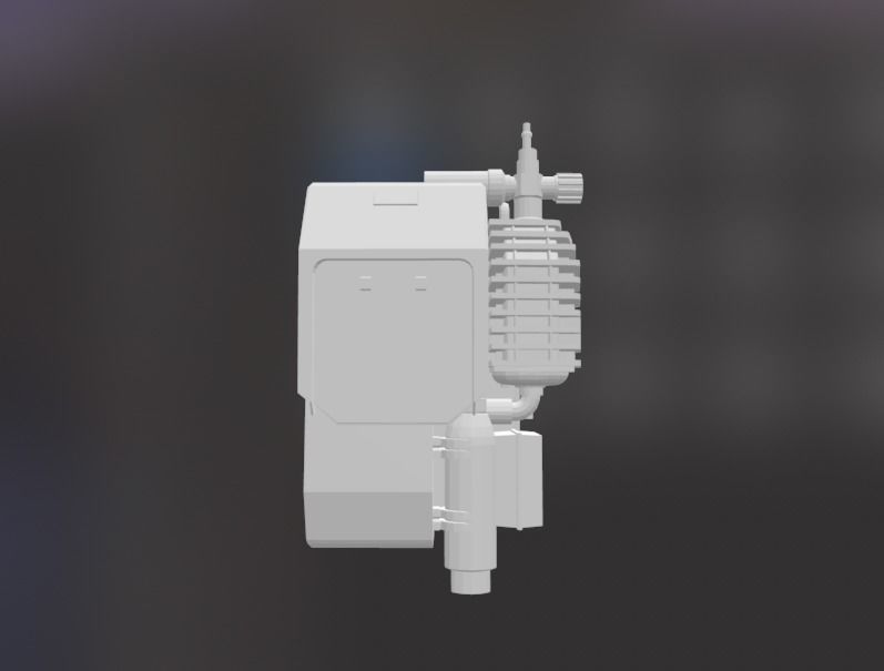 Star Wars Battlefront Magma trooper backpack full set 3D print model_4