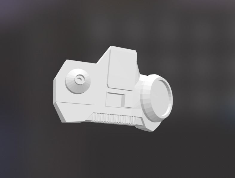 Star Wars Battlefront Magma trooper backpack full set 3D print model_9