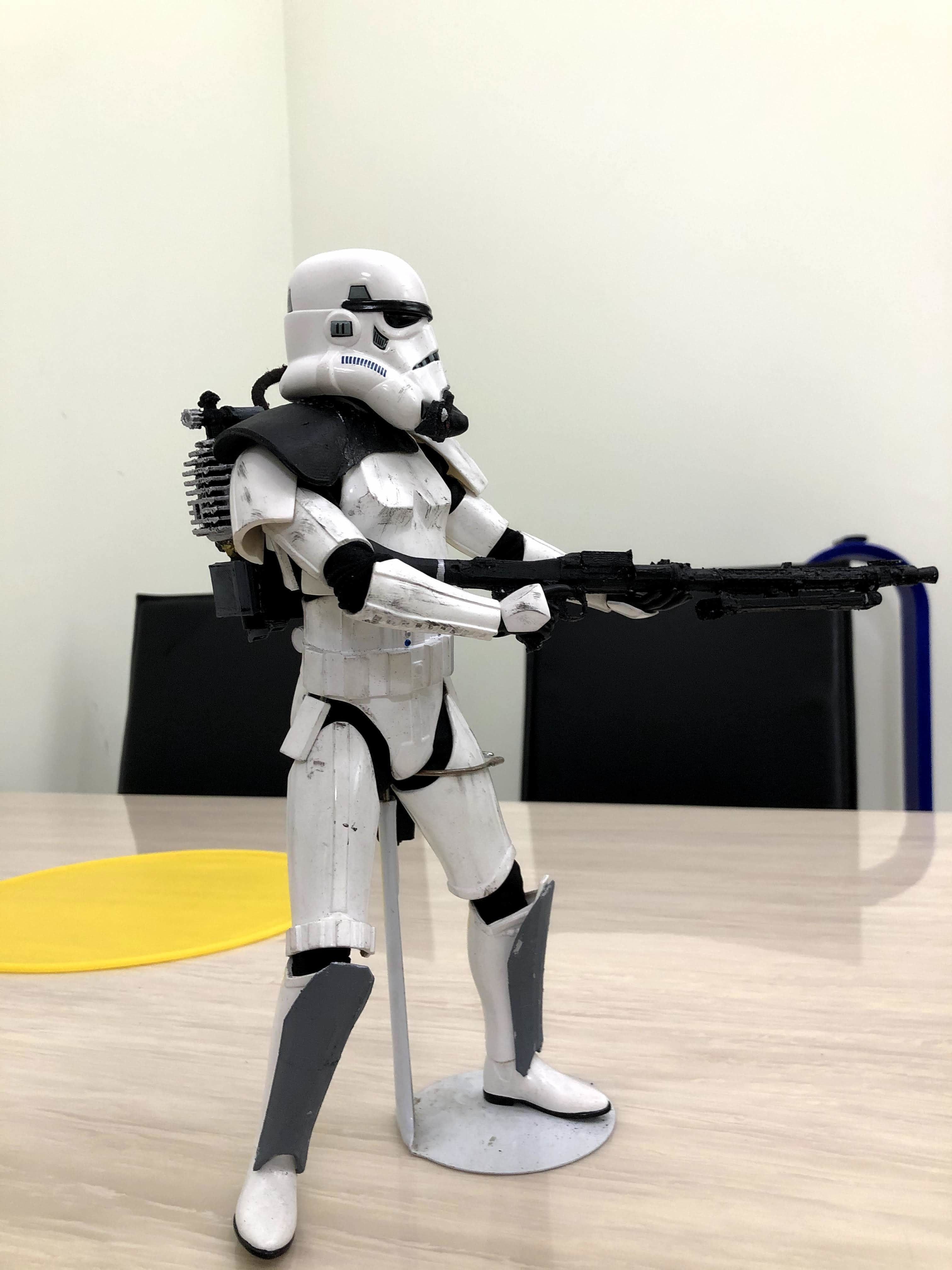 Star Wars Battlefront Magma trooper backpack full set 3D print model_3