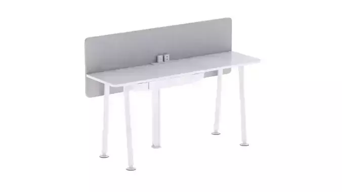 Herman Miller Desk Memo 2 3D model