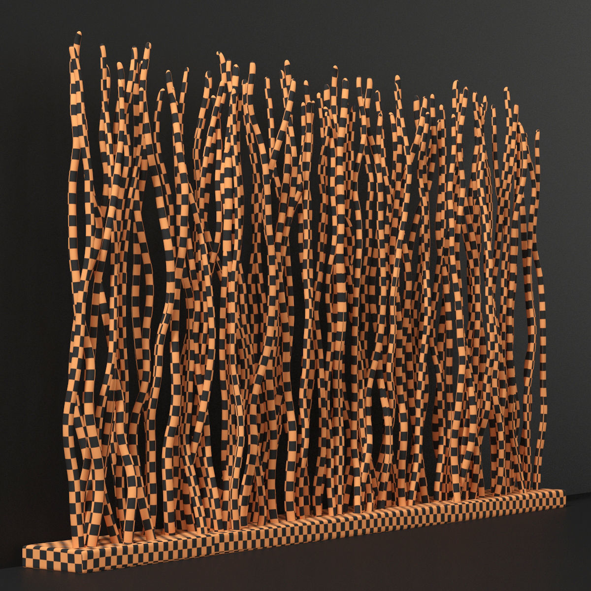 Planter branch crooked n3 3D model_14