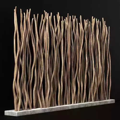 Planter branch crooked n3 3D model