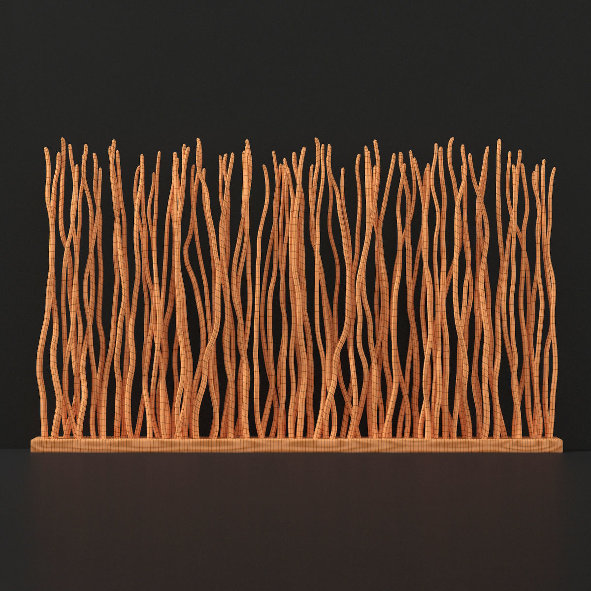 Planter branch crooked n3 3D model_16