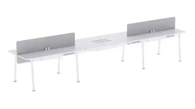 Herman Miller Desk Memo 3 3D model