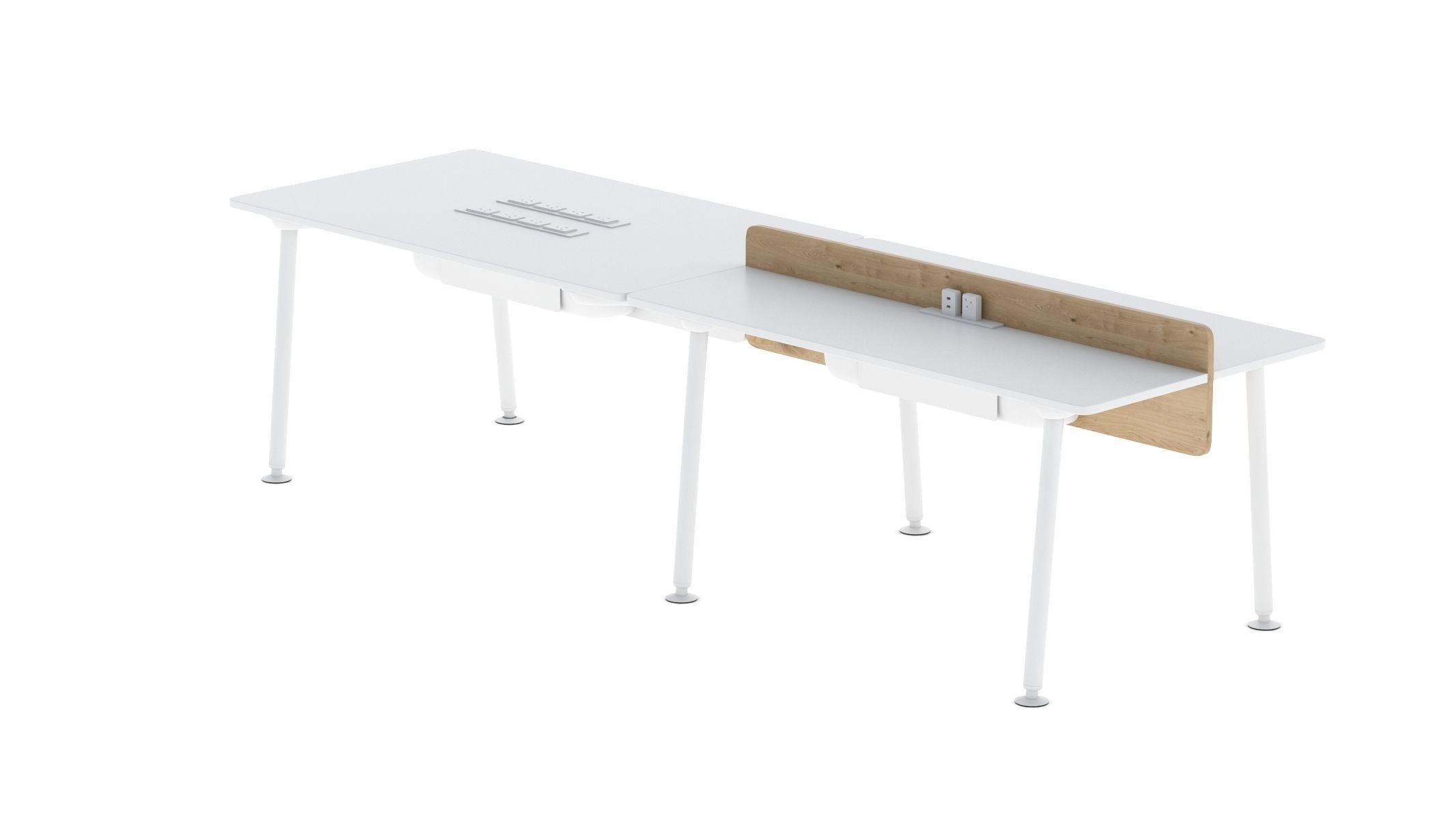 Herman Miller Desk Memo 5 3D model_4