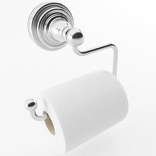 Toilet Paper Holder Style 3 3D model