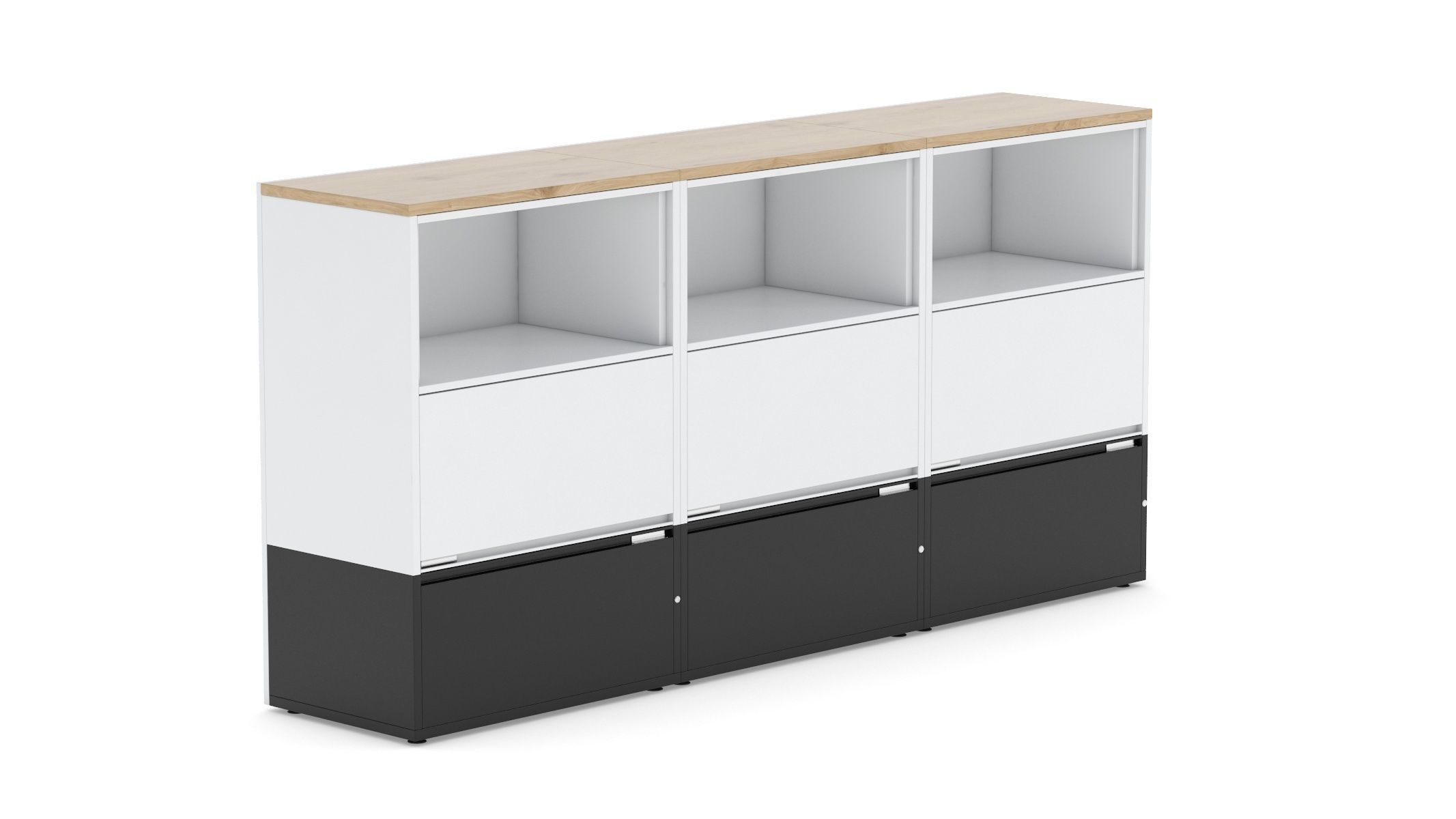 Herman Miller Storage Cabinet Meridian 1 3D model_1