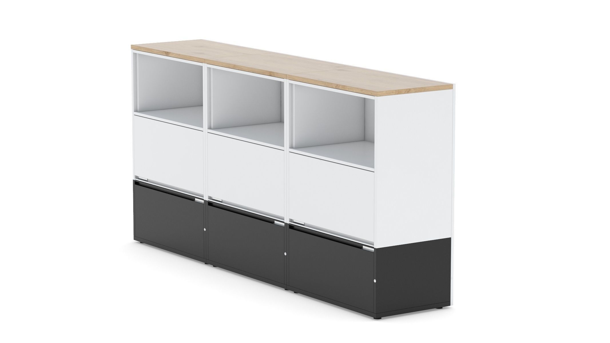 Herman Miller Storage Cabinet Meridian 1 3D model_3