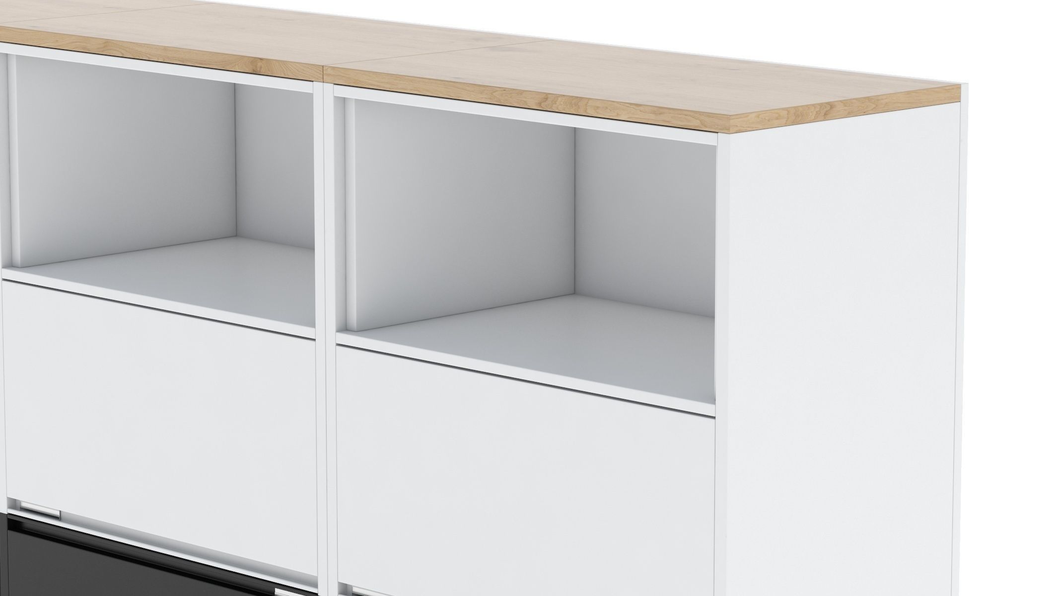 Herman Miller Storage Cabinet Meridian 1 3D model_6