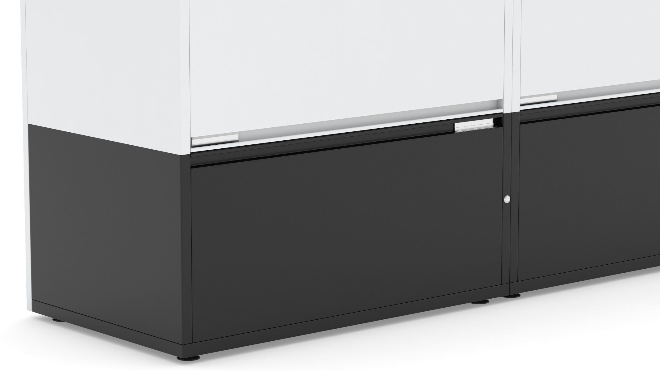 Herman Miller Storage Cabinet Meridian 1 3D model_7