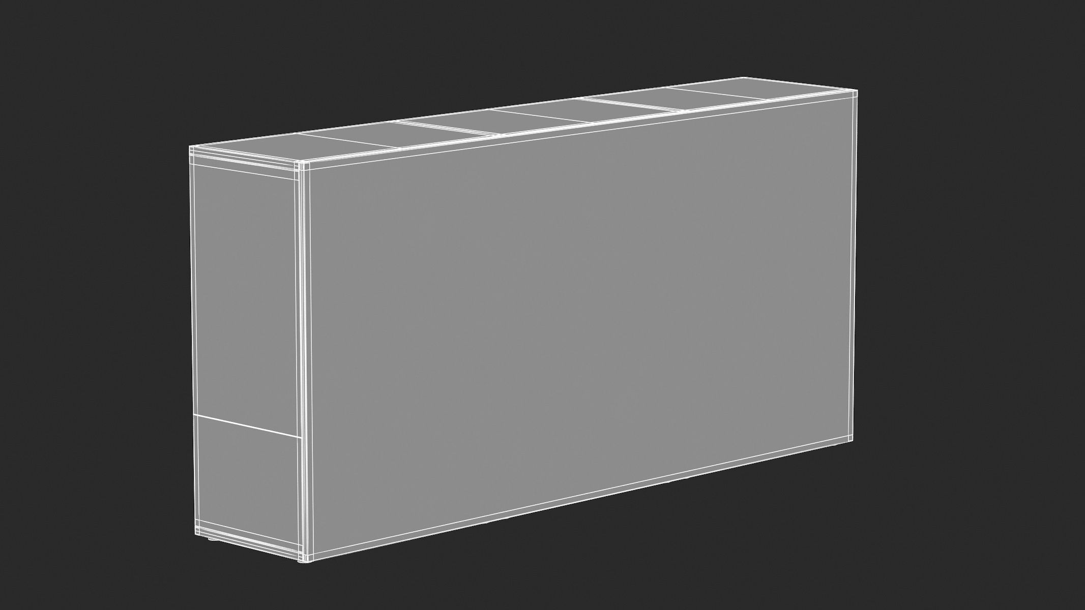 Herman Miller Storage Cabinet Meridian 1 3D model_13