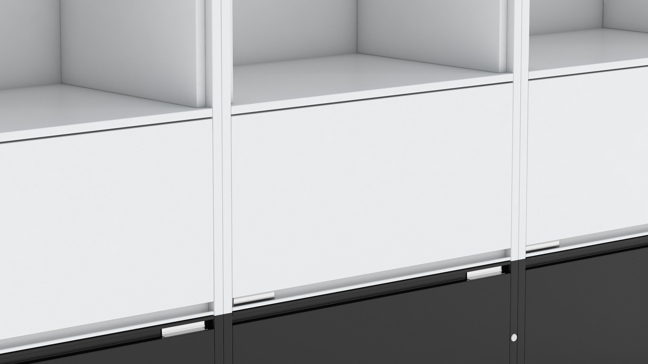 Herman Miller Storage Cabinet Meridian 1 3D model_9