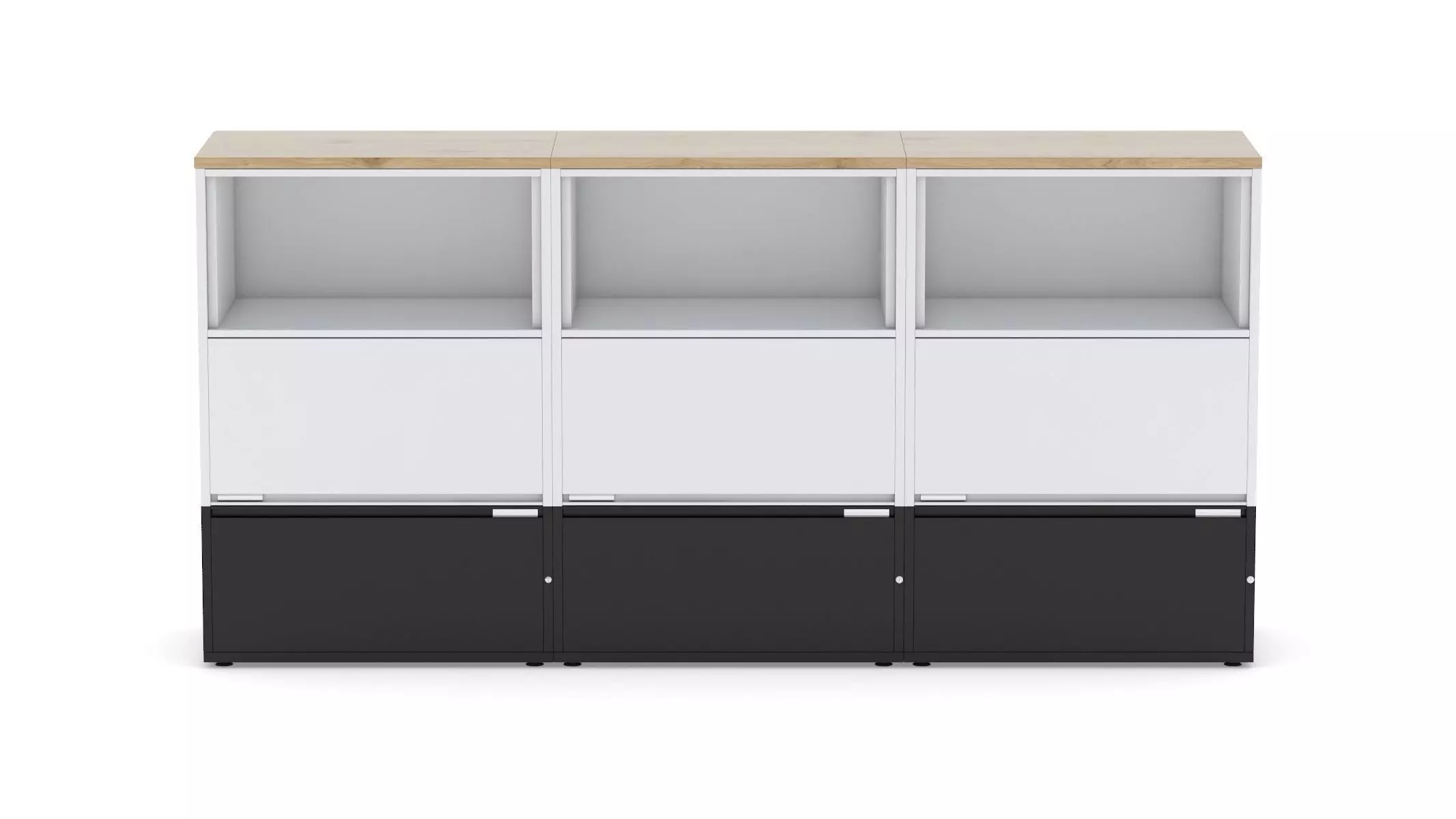 Herman Miller Storage Cabinet Meridian 1 3D model_0