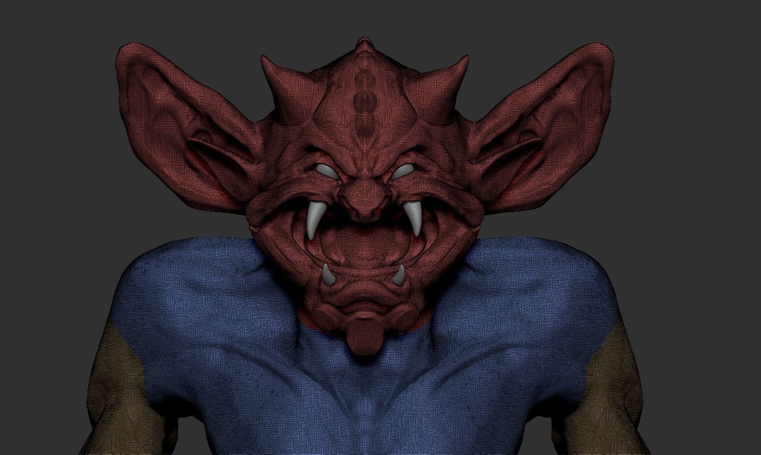 The Real Bat Man 3D model_9