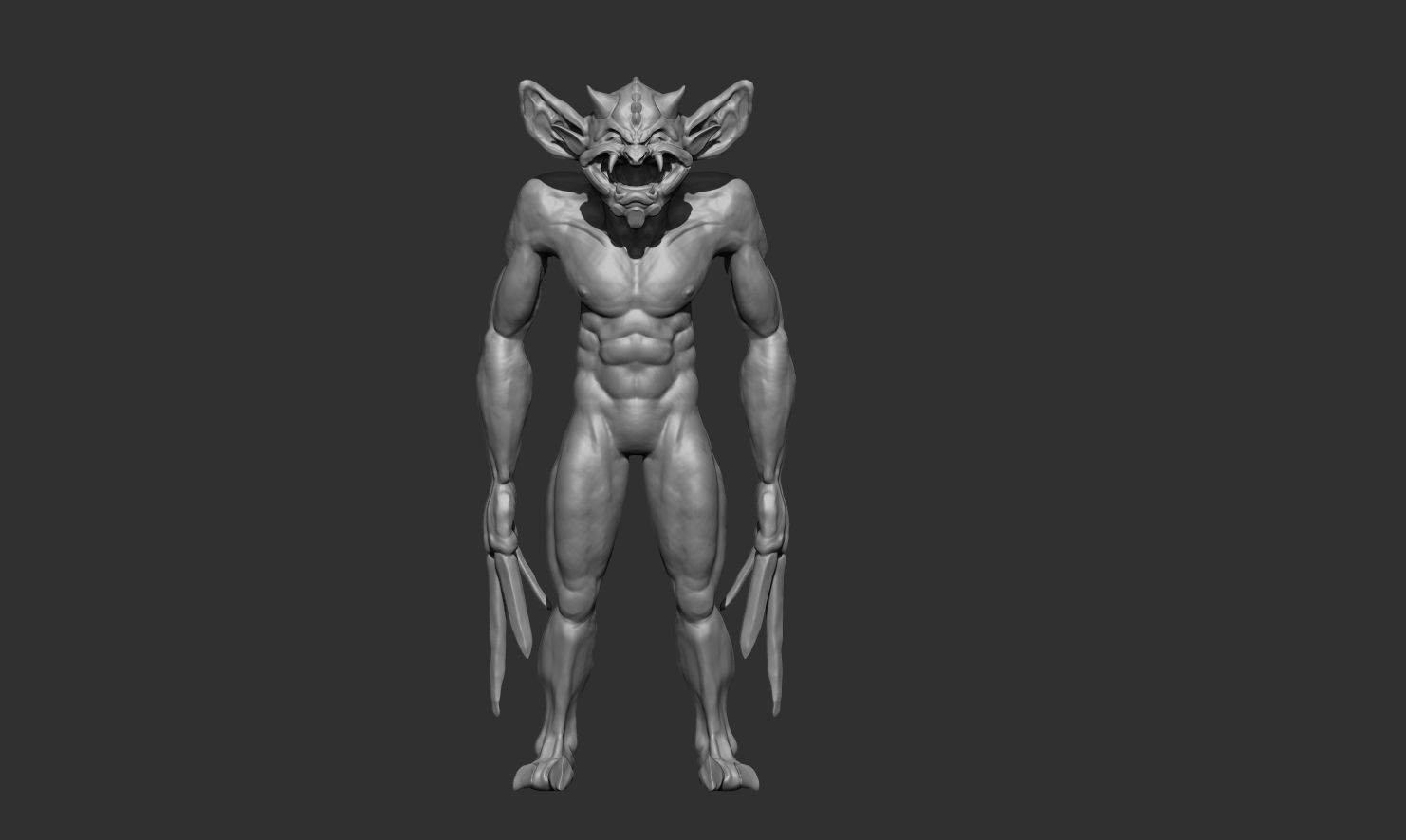 The Real Bat Man 3D model_1