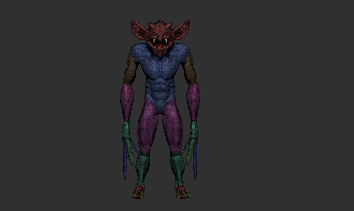 The Real Bat Man 3D model_5