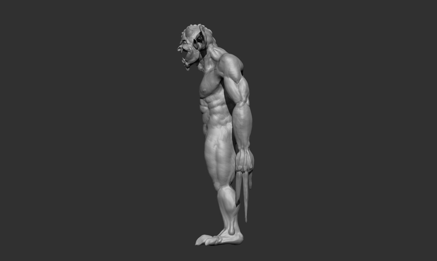 The Real Bat Man 3D model_2