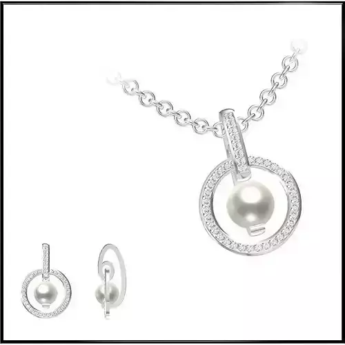 JCD Format Personalized pearl pendant jewelry jcd institute