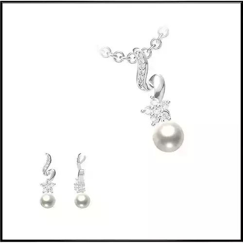 JCD Format Personalized pearl pendant for sale jewelry files