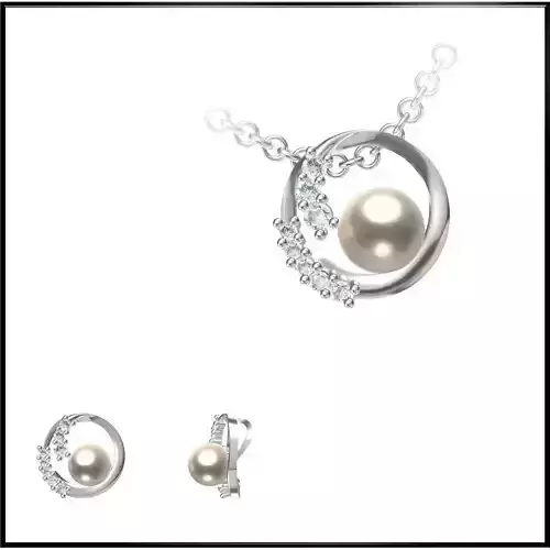 JCD Format Pearl pearl pendant types of jewelry files