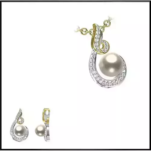 JCD Format Minimalist pearl pendant jewelry jcd institute