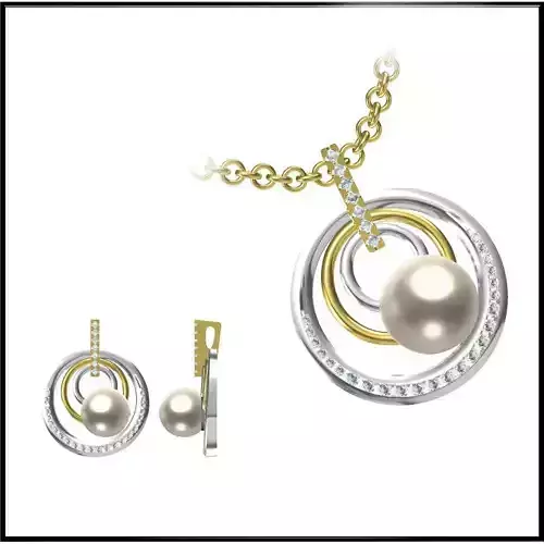JCD Format Minimalist pearl pendant jewellery design course