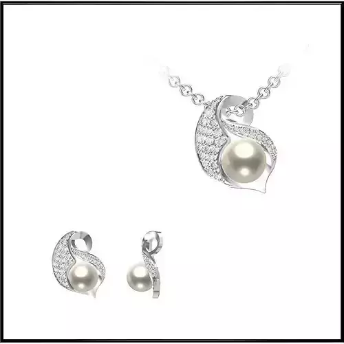 JCD Format Minimalist pearl pendant jcd pearl pendant design