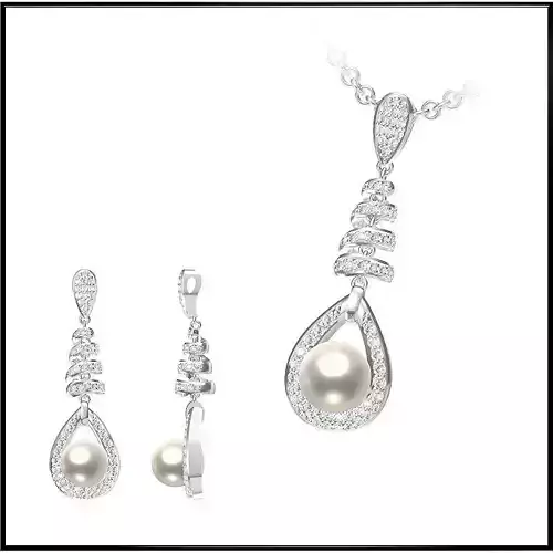 JCD Format Mens pearl pendant jewelry