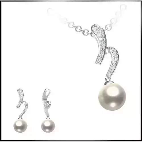 JCD Format Excellent pearl pendant jewelry jcd programs