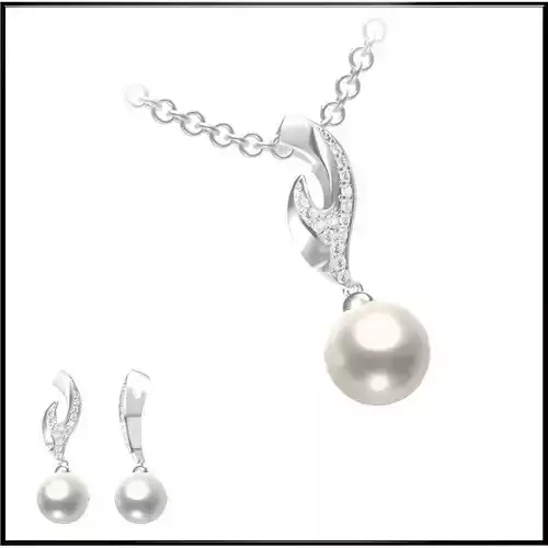 JCD Format Excellent pearl pendant jewelry jcd