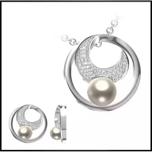 JCD Format Excellent pearl pendant jewelry