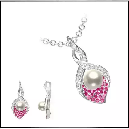JCD Format Excellent pearl pendant jcd pearl pendant