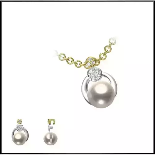 JCD Format Excellent pearl pendant for sale jewelry files