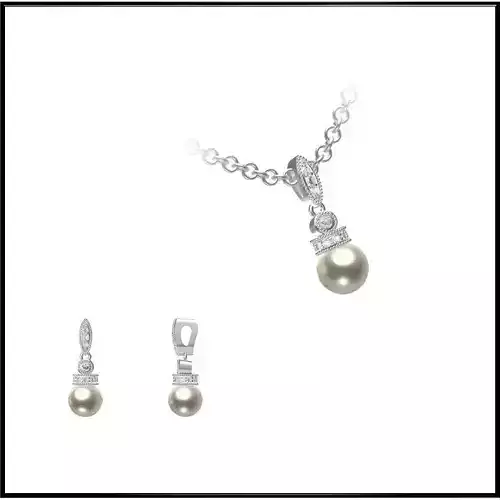 JCD Format  Custom jewelry pearl pendant jewelry jcd