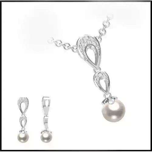 JCD Format  Custom jewelry pearl pendant jewelry files for sale