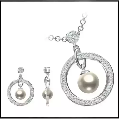 JCD Format  Custom jewelry pearl pendant jewelry
