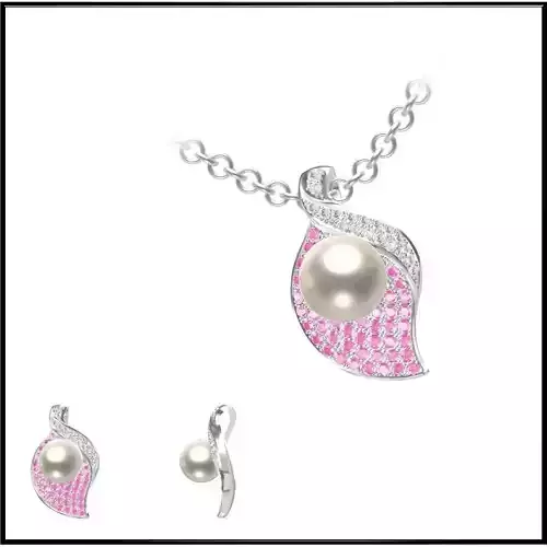 JCD Format  Custom jewelry pearl pendant jcd jewelry design