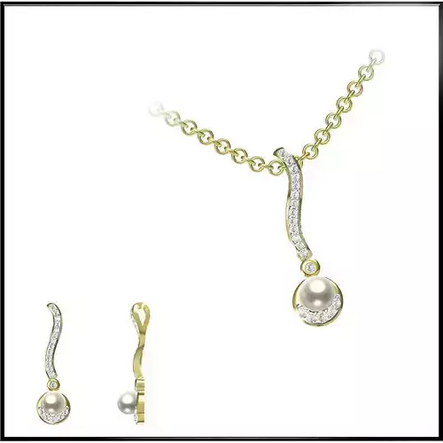 JCD Format  Custom jewelry pearl pendant esign price