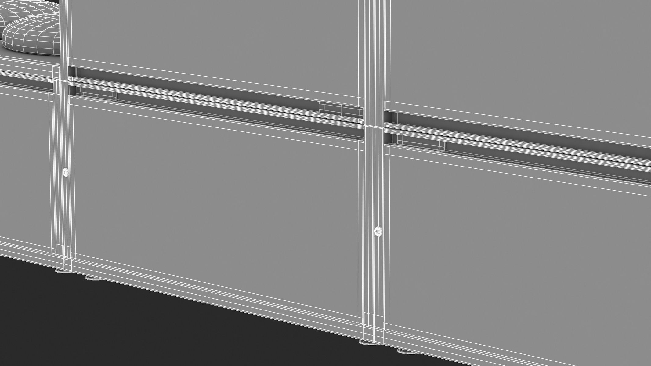 Herman Miller Storage Cabinet Meridian 2 3D model_18