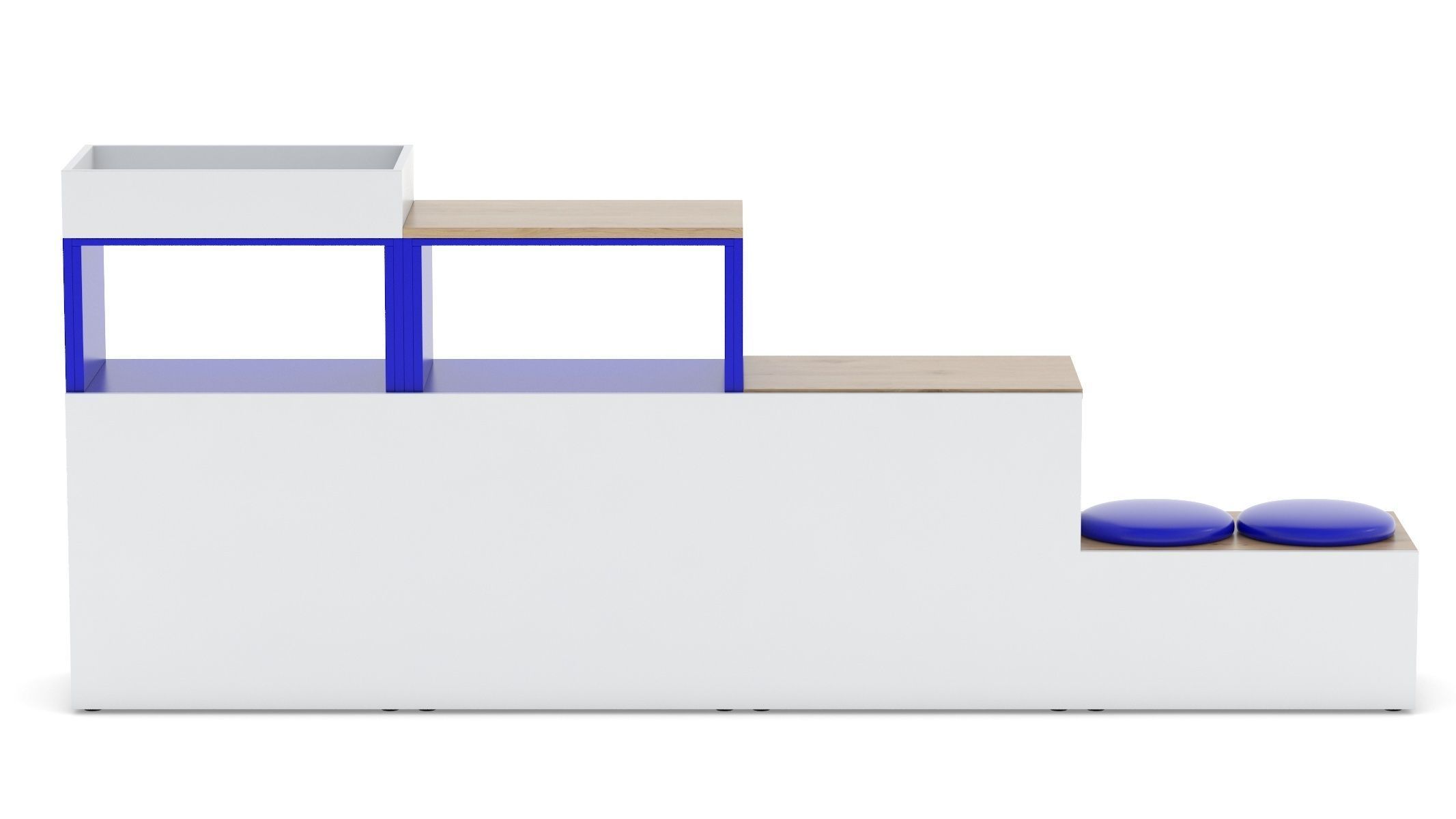 Herman Miller Storage Cabinet Meridian 2 3D model_3