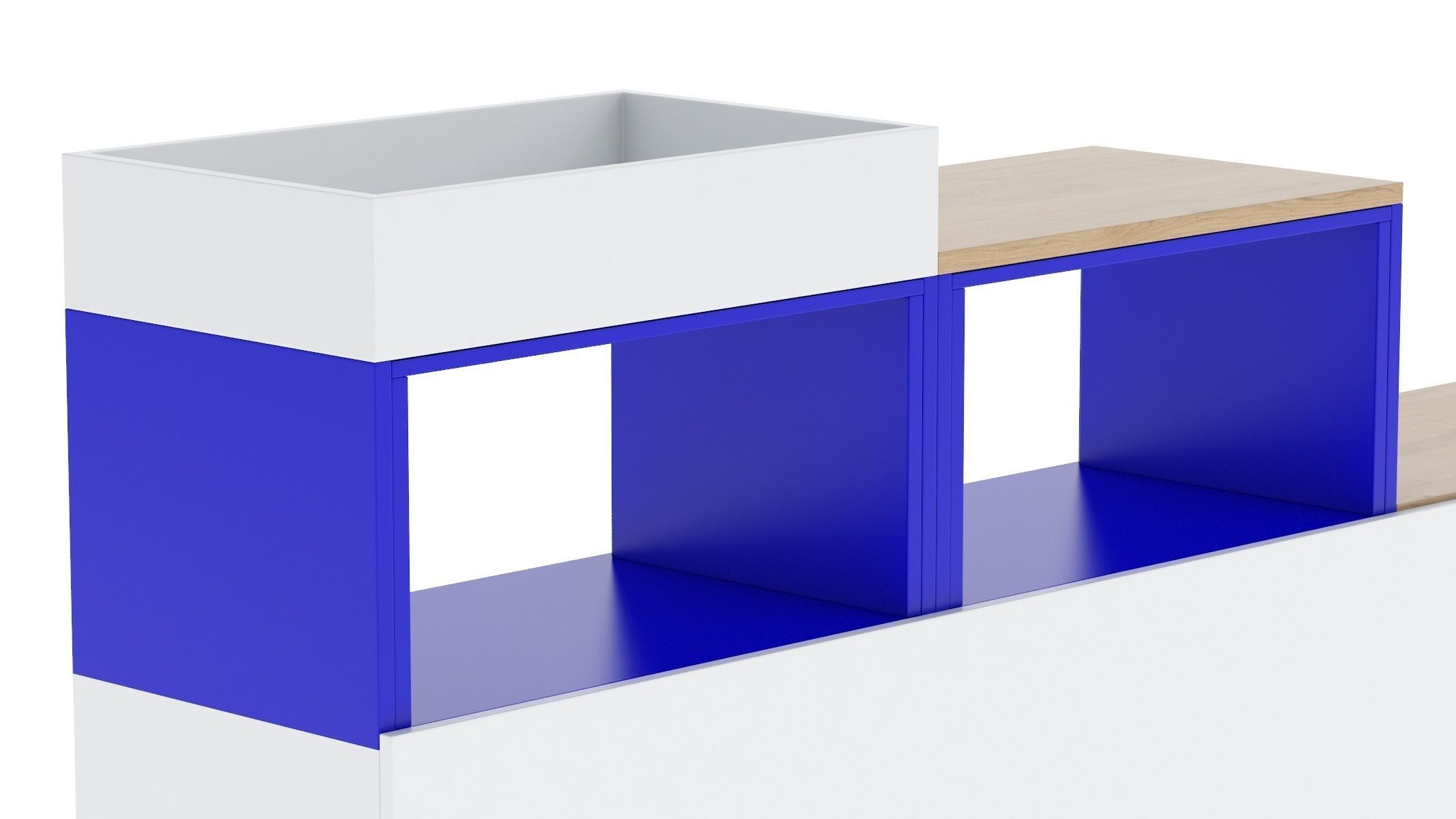 Herman Miller Storage Cabinet Meridian 2 3D model_5