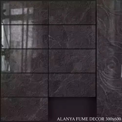 Yurtbay Seramik Alanya Fume Decor 300x600